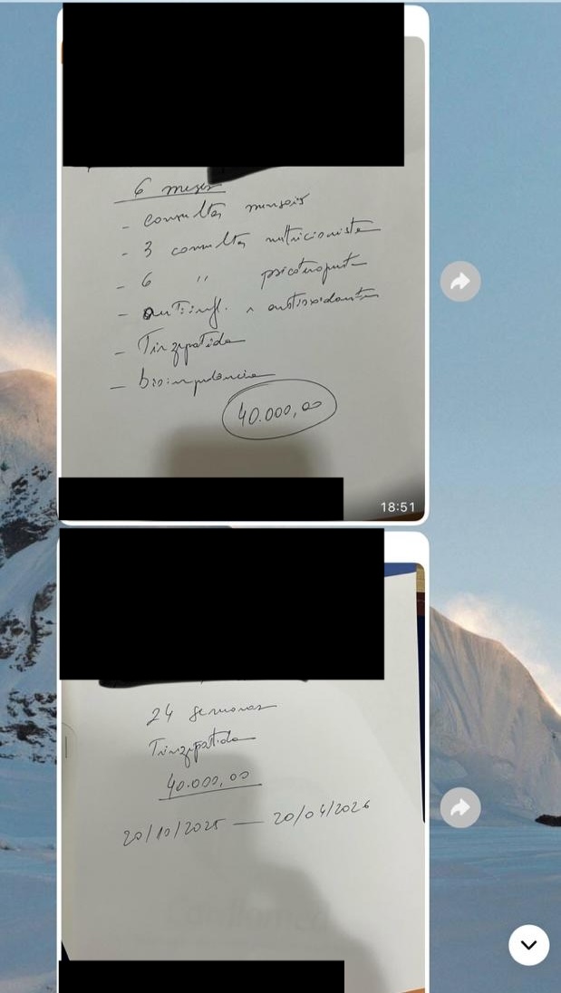 Print de mensagem de participante do VLE Club relatando resultado — 37 de 47
